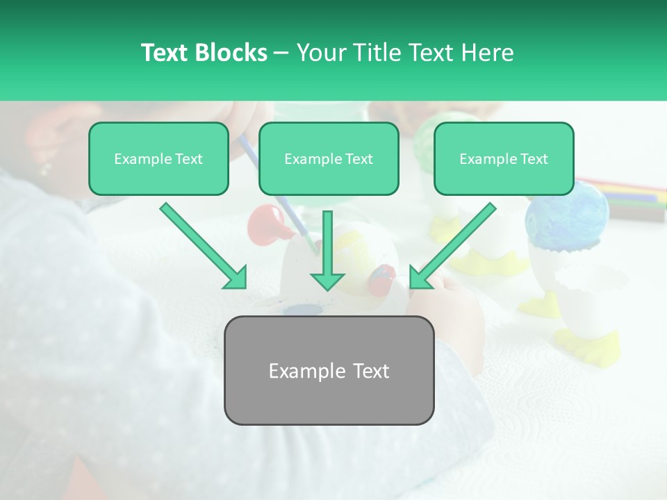 Kid Easter Child PowerPoint Template