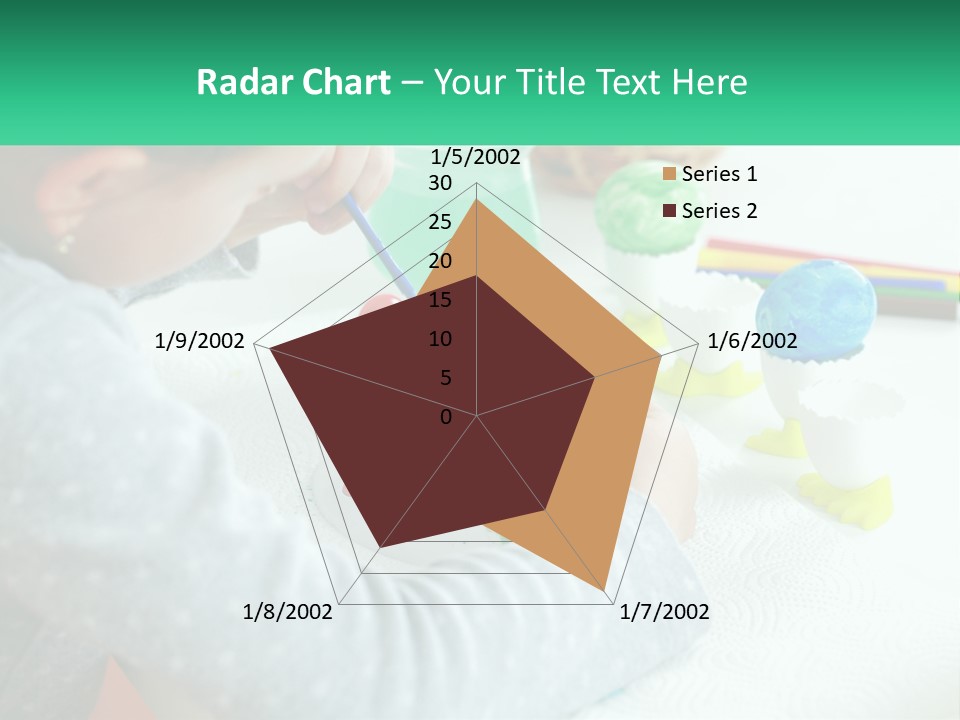 Kid Easter Child PowerPoint Template
