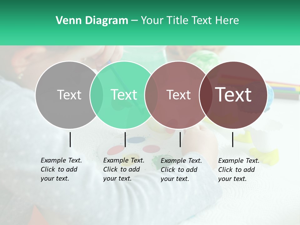 Kid Easter Child PowerPoint Template