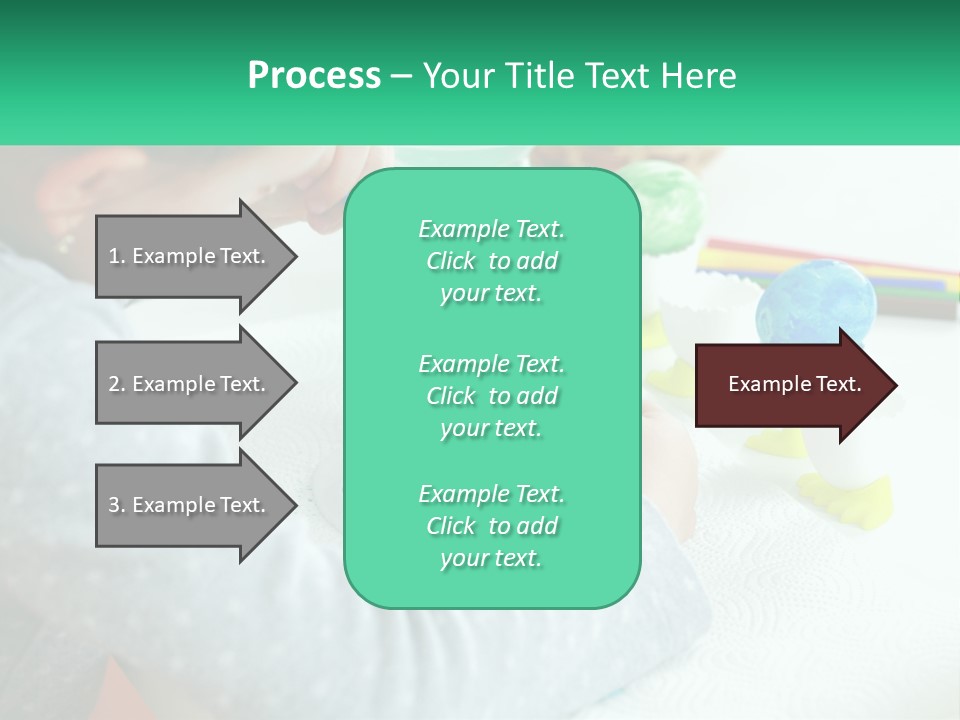 Kid Easter Child PowerPoint Template