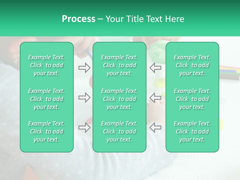 Kid Easter Child PowerPoint Template