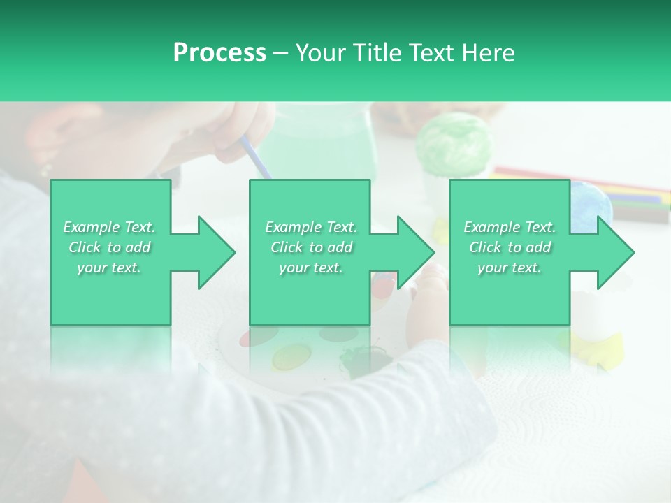 Kid Easter Child PowerPoint Template