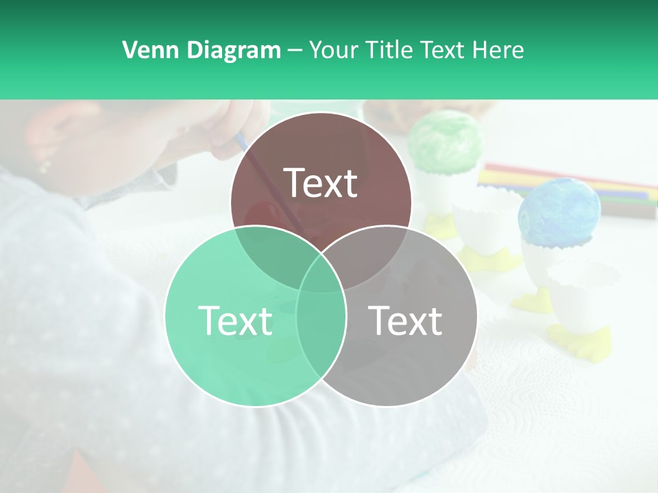 Kid Easter Child PowerPoint Template