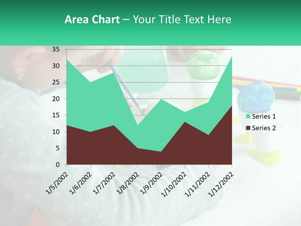 Kid Easter Child PowerPoint Template