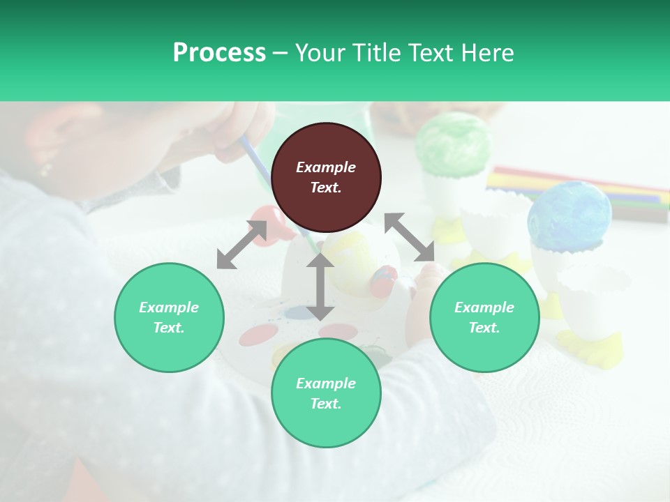 Kid Easter Child PowerPoint Template