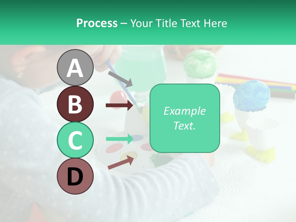 Kid Easter Child PowerPoint Template