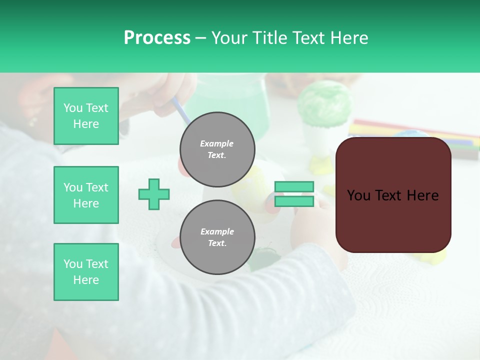 Kid Easter Child PowerPoint Template