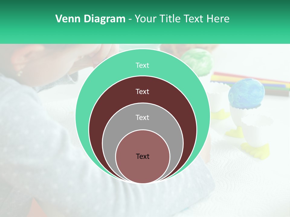 Kid Easter Child PowerPoint Template