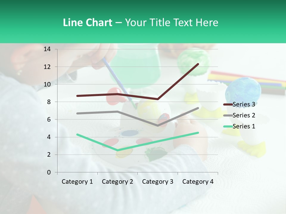 Kid Easter Child PowerPoint Template