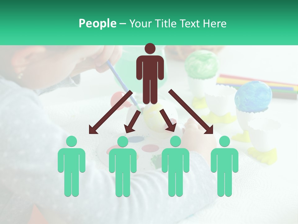 Kid Easter Child PowerPoint Template