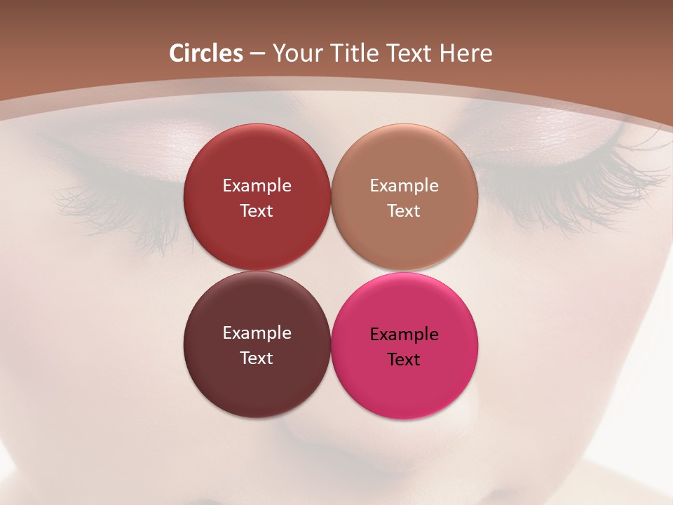 Face Pretty Makeup PowerPoint Template