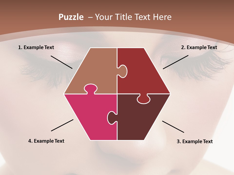 Face Pretty Makeup PowerPoint Template