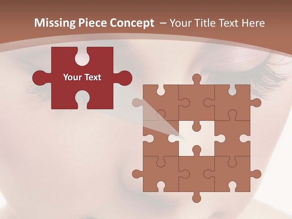 Face Pretty Makeup PowerPoint Template