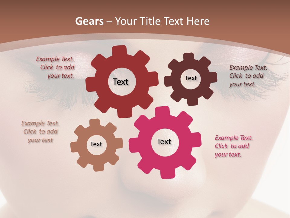 Face Pretty Makeup PowerPoint Template