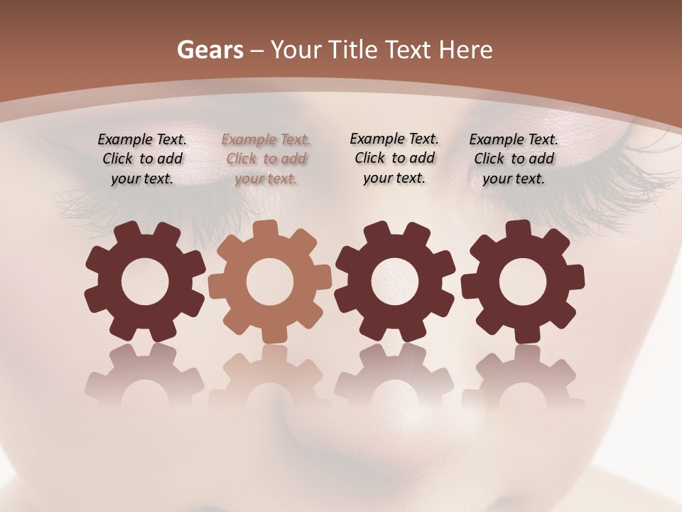 Face Pretty Makeup PowerPoint Template