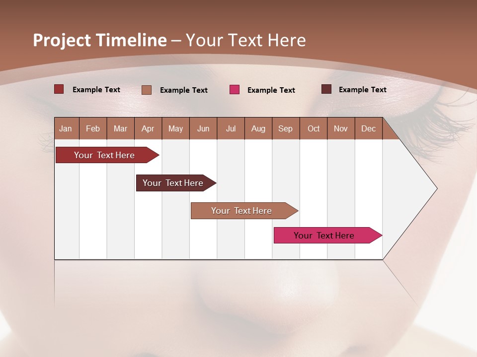 Face Pretty Makeup PowerPoint Template