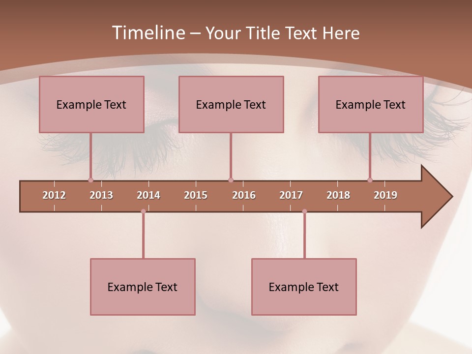 Face Pretty Makeup PowerPoint Template