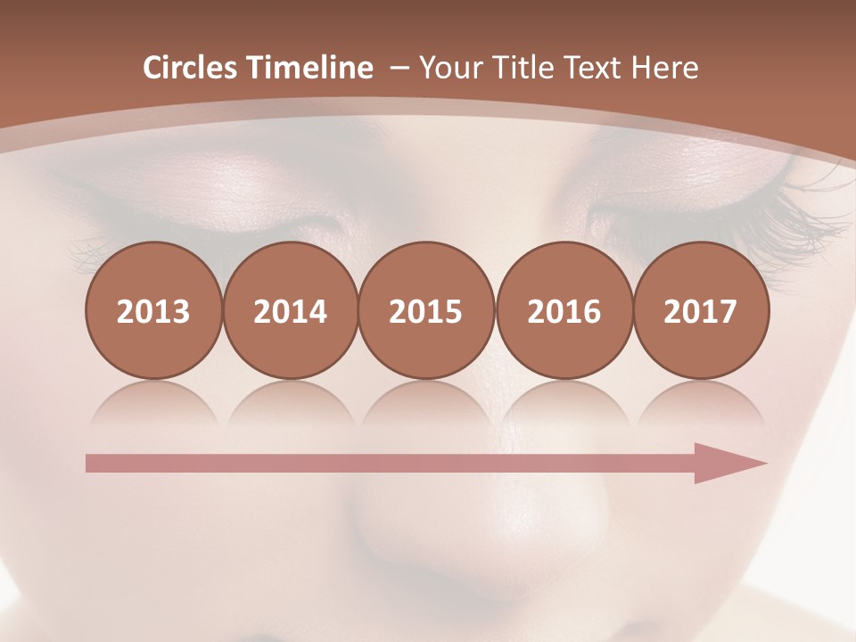 Face Pretty Makeup PowerPoint Template