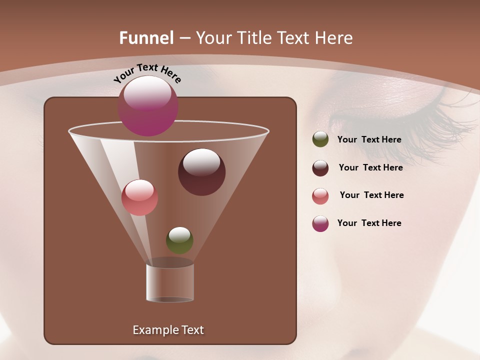 Face Pretty Makeup PowerPoint Template