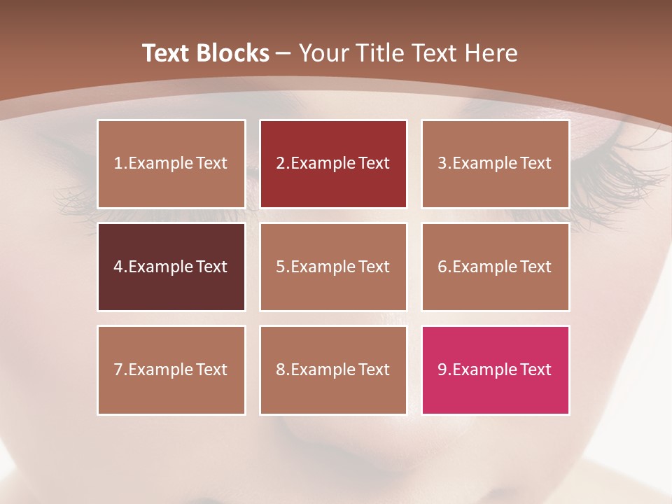 Face Pretty Makeup PowerPoint Template