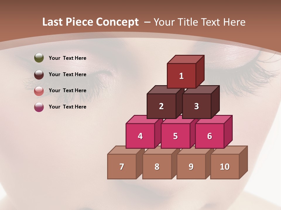 Face Pretty Makeup PowerPoint Template