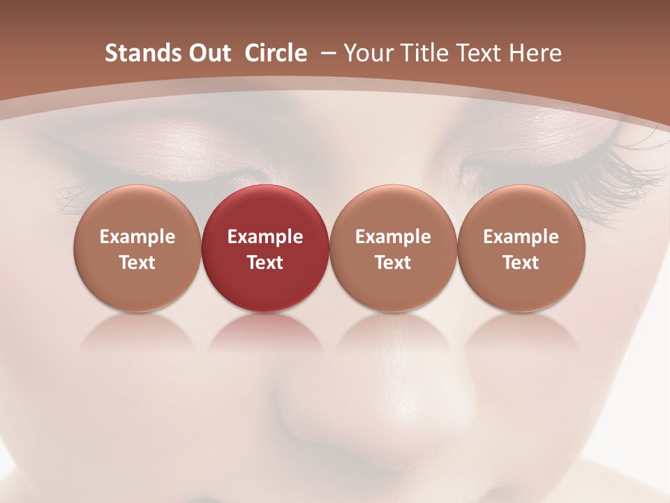 Face Pretty Makeup PowerPoint Template