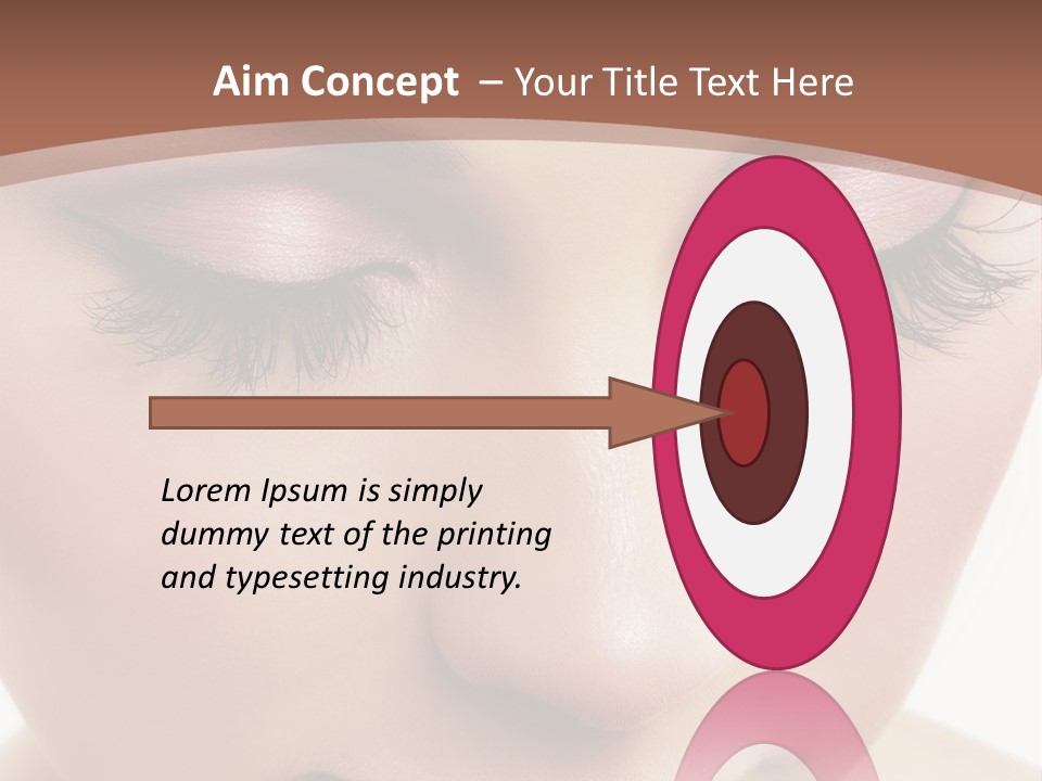 Face Pretty Makeup PowerPoint Template