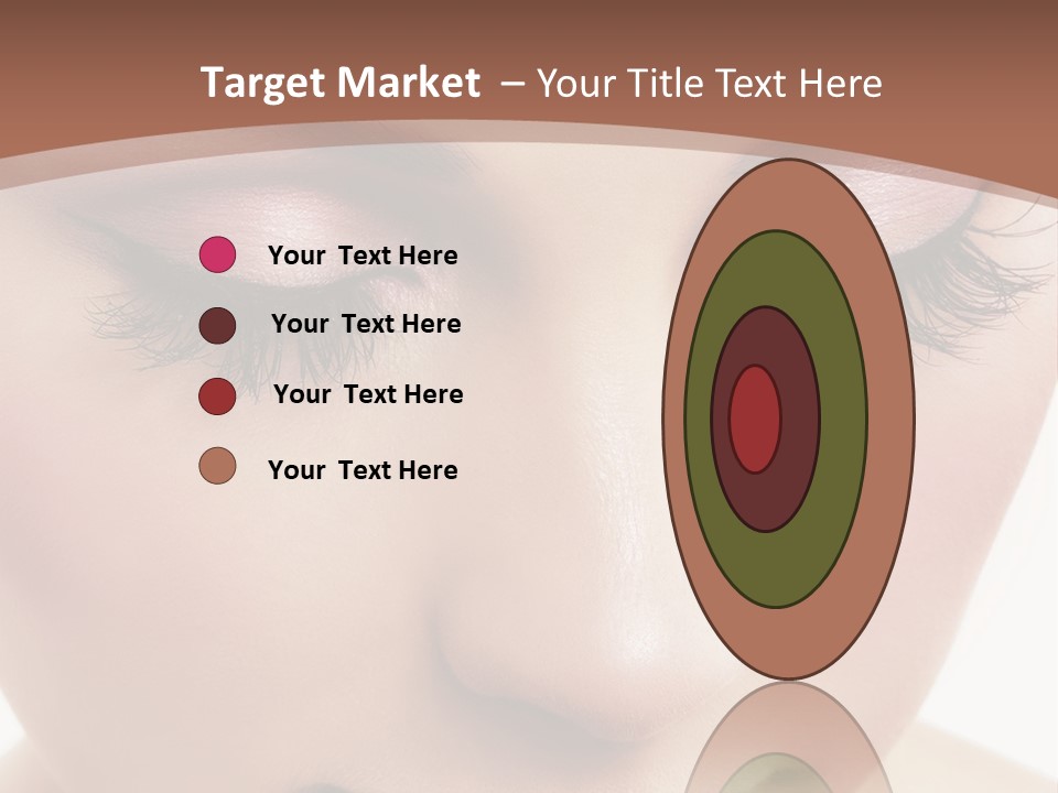 Face Pretty Makeup PowerPoint Template