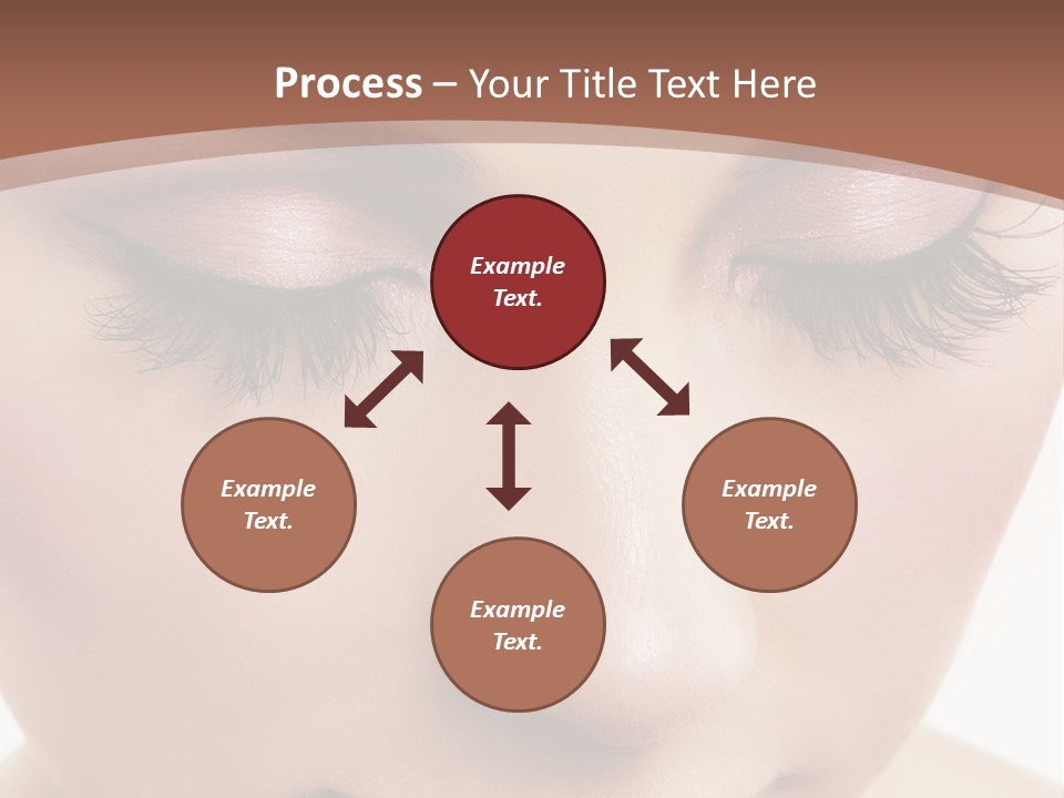 Face Pretty Makeup PowerPoint Template