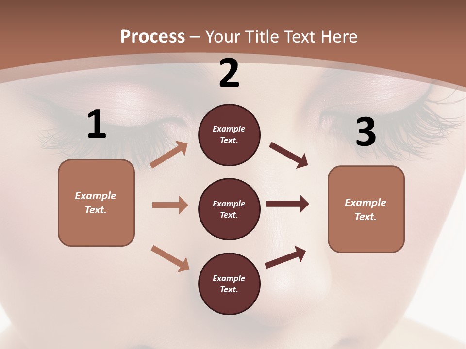 Face Pretty Makeup PowerPoint Template