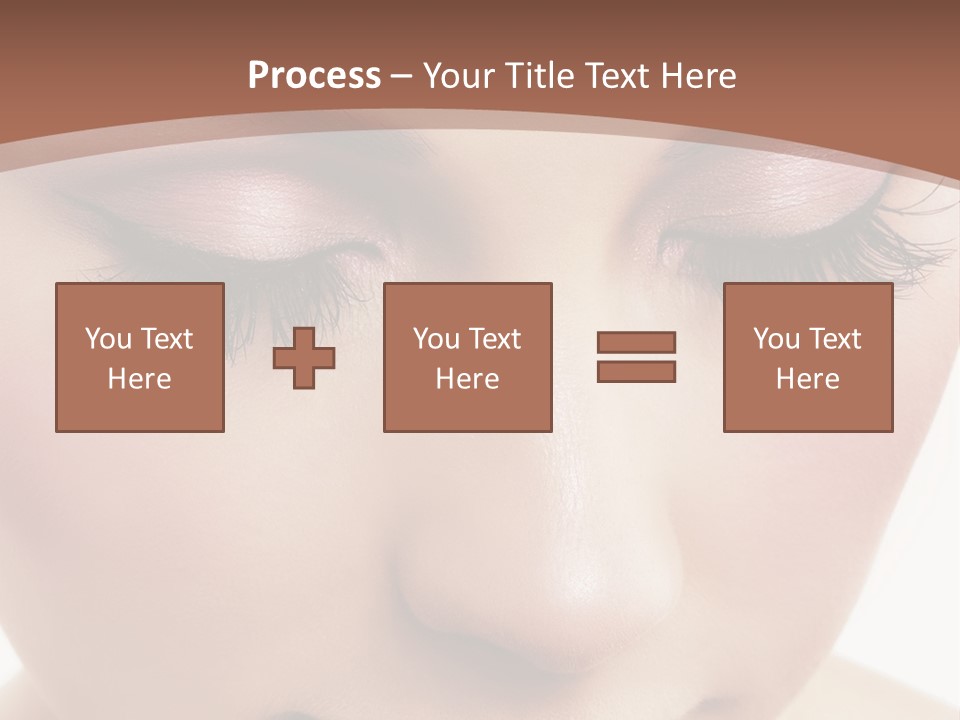 Face Pretty Makeup PowerPoint Template