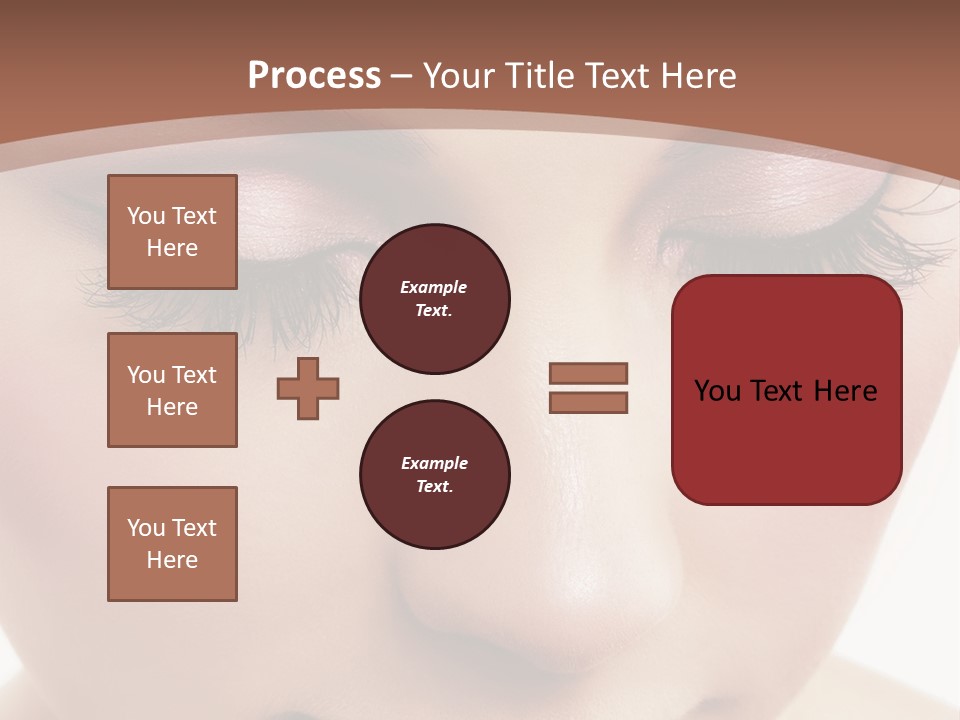 Face Pretty Makeup PowerPoint Template