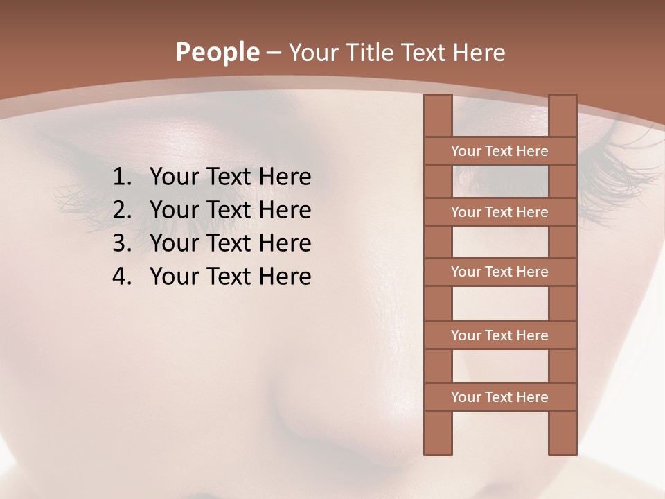 Face Pretty Makeup PowerPoint Template