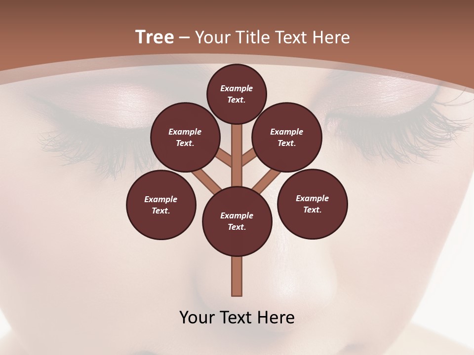 Face Pretty Makeup PowerPoint Template