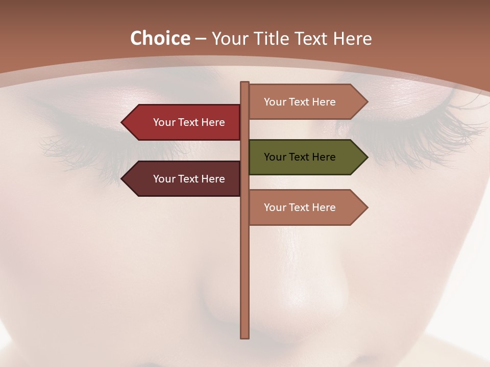 Face Pretty Makeup PowerPoint Template