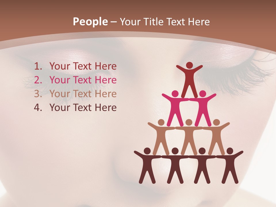 Face Pretty Makeup PowerPoint Template