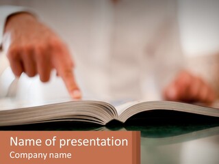 Point Book Business PowerPoint Template