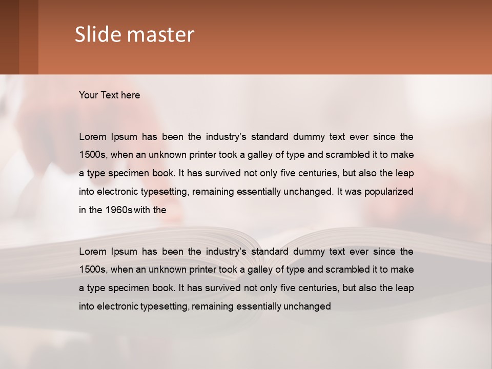 Point Book Business PowerPoint Template