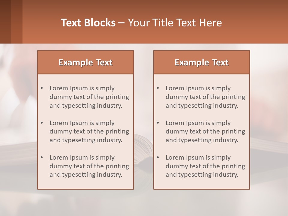 Point Book Business PowerPoint Template