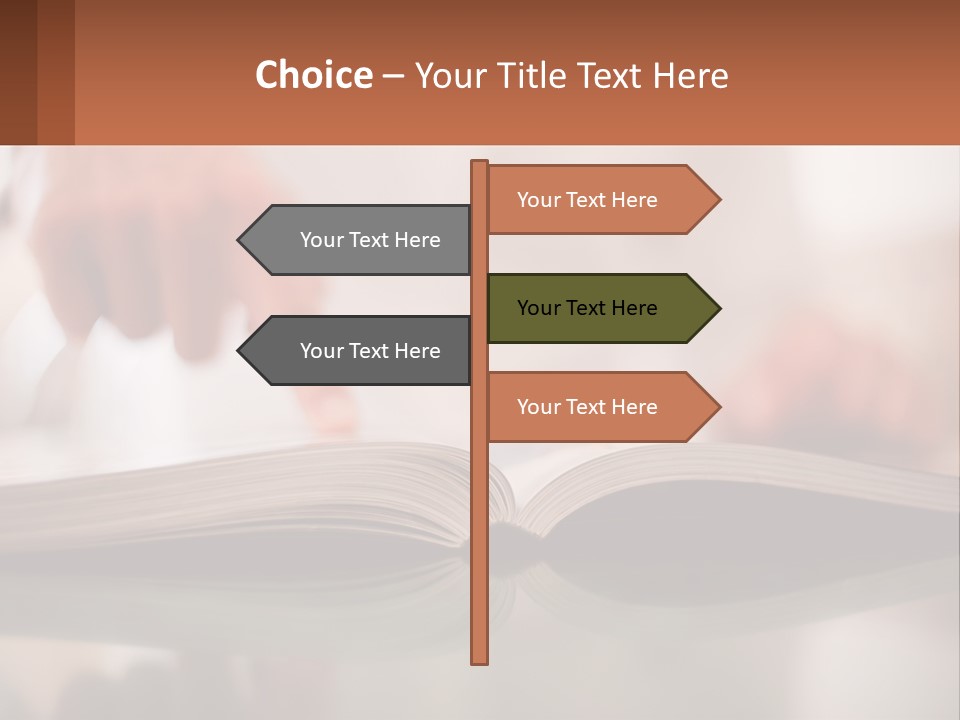 Point Book Business PowerPoint Template
