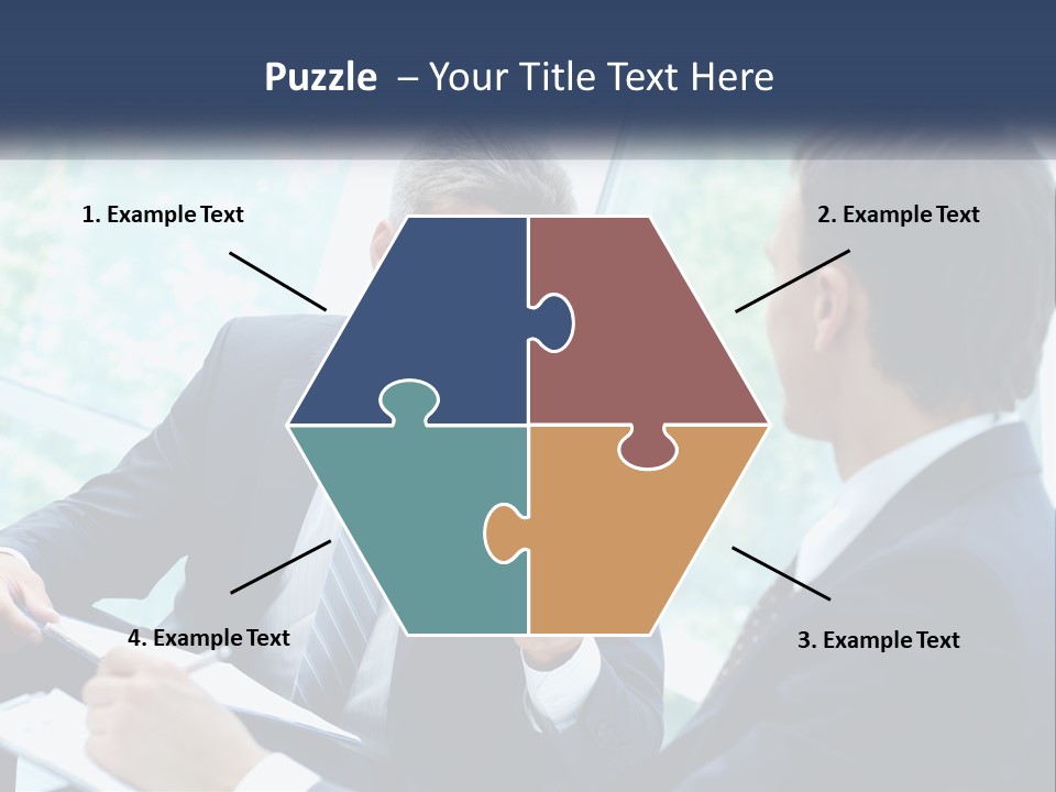 Smart Business Handsome PowerPoint Template