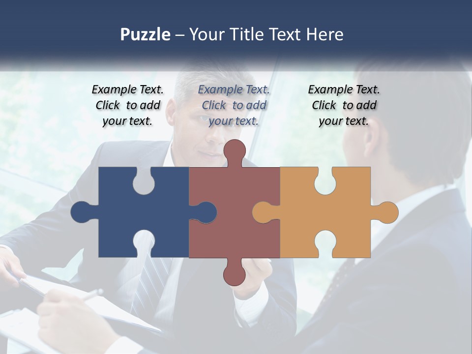 Smart Business Handsome PowerPoint Template