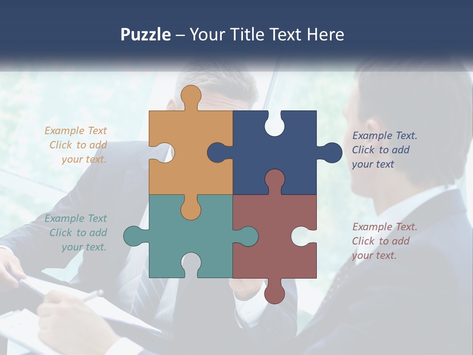 Smart Business Handsome PowerPoint Template