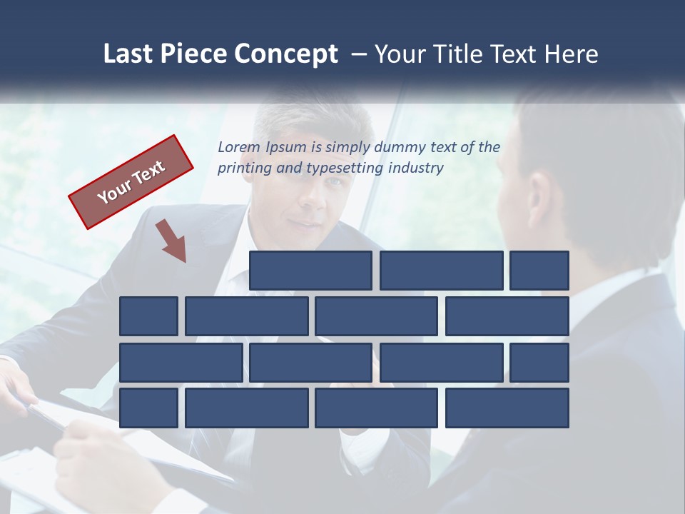 Smart Business Handsome PowerPoint Template