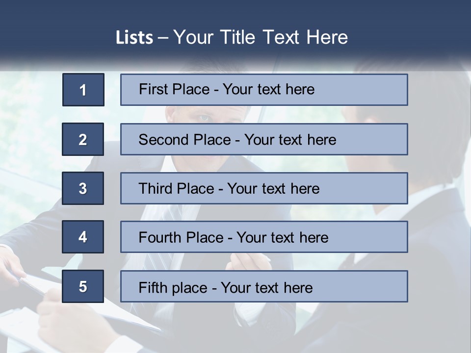 Smart Business Handsome PowerPoint Template