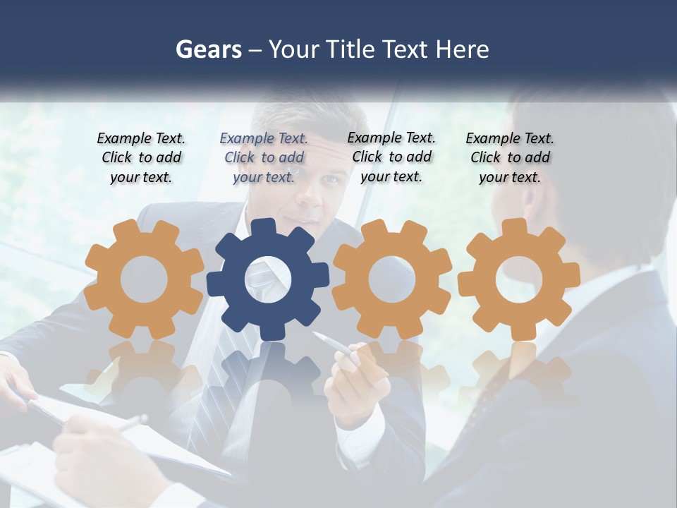 Smart Business Handsome PowerPoint Template