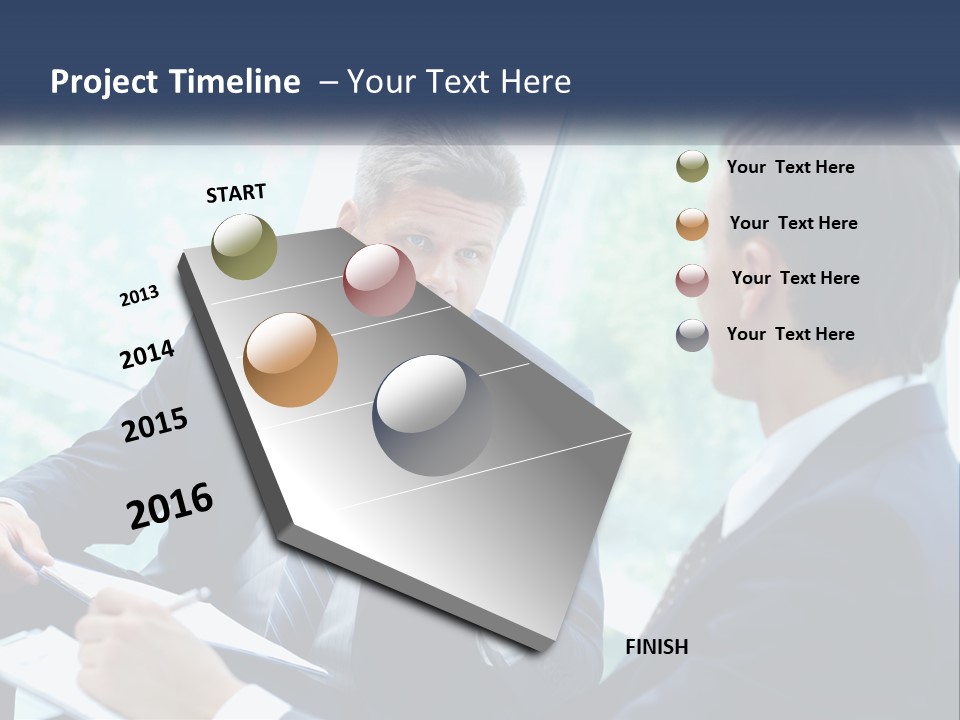 Smart Business Handsome PowerPoint Template