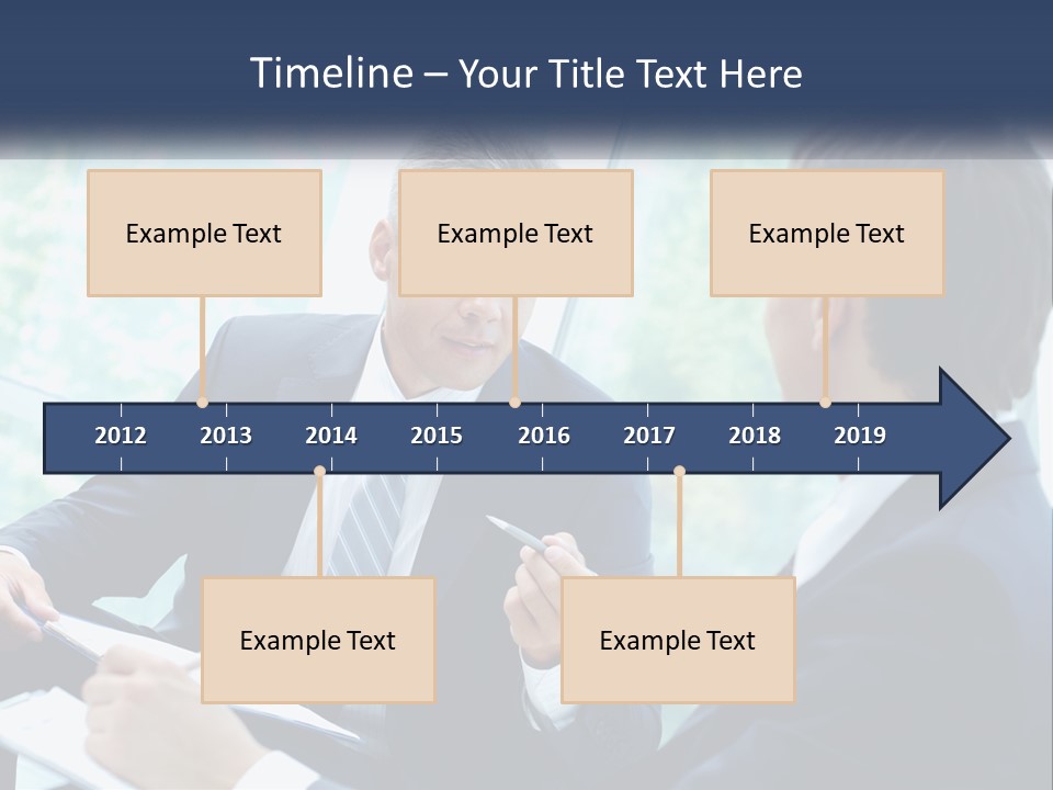 Smart Business Handsome PowerPoint Template