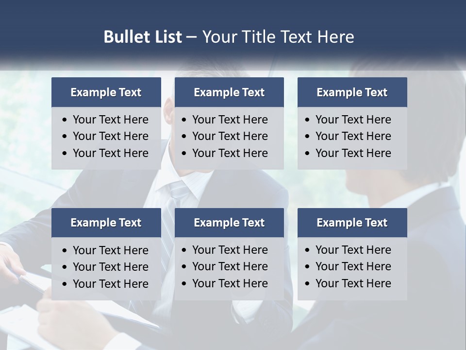 Smart Business Handsome PowerPoint Template