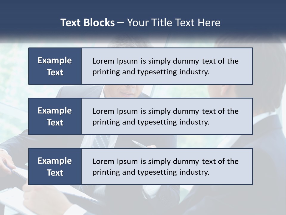 Smart Business Handsome PowerPoint Template